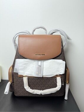 Michael Kors Jet Set Large Logo Backpack